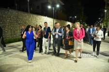 Participants in Shusha Global Media Forum tour Karabakh Street in Shusha (PHOTO)