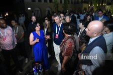 Participants in Shusha Global Media Forum tour Karabakh Street in Shusha (PHOTO)