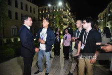 Participants in Shusha Global Media Forum tour Karabakh Street in Shusha (PHOTO)
