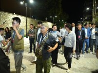 Participants in Shusha Global Media Forum tour Karabakh Street in Shusha (PHOTO)