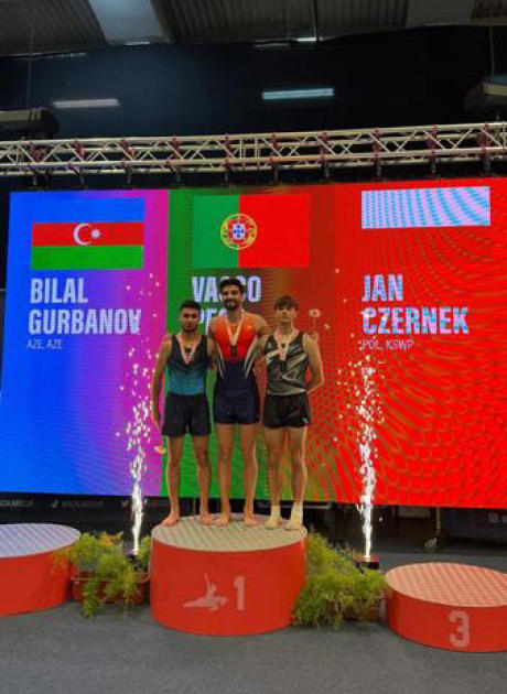 Azerbaijani gymnasts complete international tournament with 12 medals (PHOTO)
