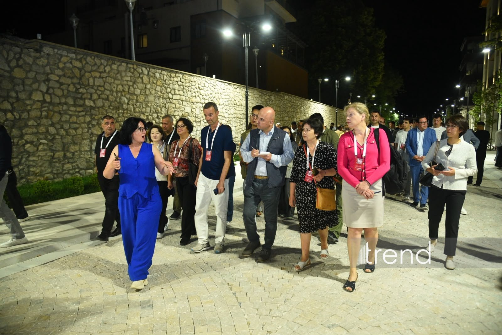 Participants in Shusha Global Media Forum tour Karabakh Street in Shusha (PHOTO)