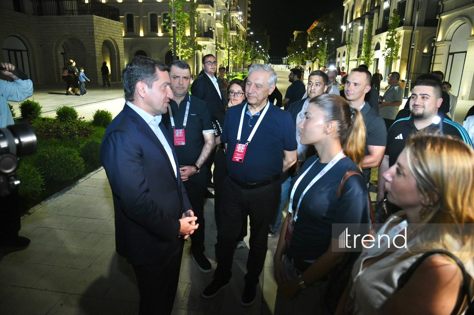 Participants in Shusha Global Media Forum tour Karabakh Street in Shusha (PHOTO)