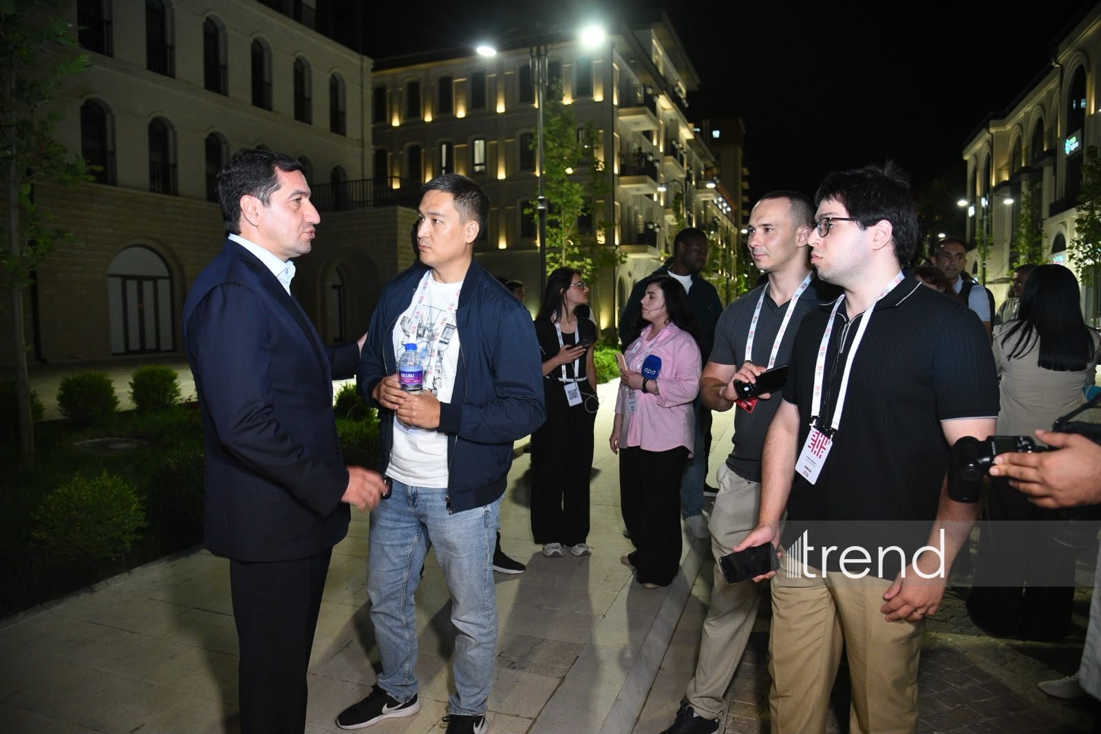 Participants in Shusha Global Media Forum tour Karabakh Street in Shusha (PHOTO)