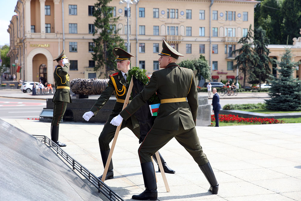 Azerbaijan's Chief of General Staff arrives in Belarus on official visit (PHOTO)