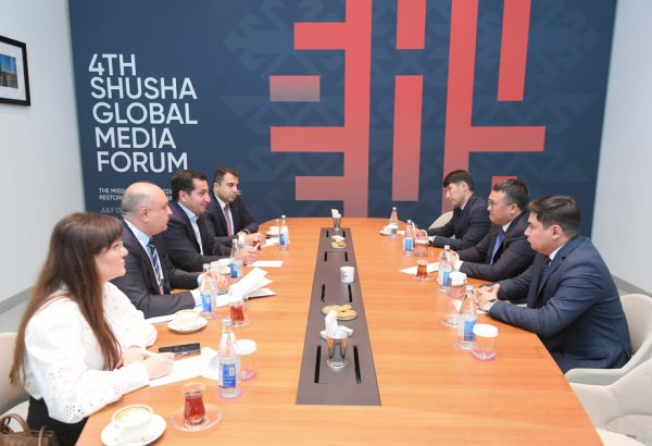 Azerbaijan, Kazakhstan discuss reciprocal broadcasting of TV channels