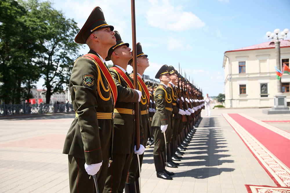 Azerbaijan's Chief of General Staff arrives in Belarus on official visit (PHOTO)