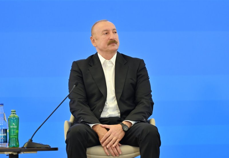 President of Uzbekistan was first to provide assistance to us in restoration of Karabakh - President Ilham Aliyev