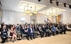 President Ilham Aliyev attends opening of 4th Shusha Global Media Forum (PHOTO)