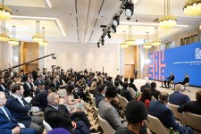 President Ilham Aliyev attends opening of 4th Shusha Global Media Forum (PHOTO)