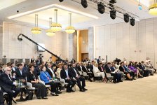 President Ilham Aliyev attends opening of 4th Shusha Global Media Forum (PHOTO)