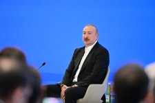 President Ilham Aliyev attends opening of 4th Shusha Global Media Forum (PHOTO)