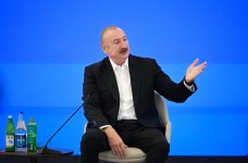 President Ilham Aliyev attends opening of 4th Shusha Global Media Forum (PHOTO)
