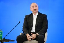 President Ilham Aliyev attends opening of 4th Shusha Global Media Forum (PHOTO)