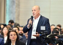 President Ilham Aliyev attends opening of 4th Shusha Global Media Forum (PHOTO)