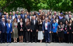 President Ilham Aliyev attends opening of 4th Shusha Global Media Forum (PHOTO)