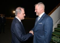 Slovak President Peter Pellegrini embarks on official visit to Azerbaijan (PHOTO)