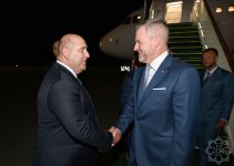 Slovak President Peter Pellegrini embarks on official visit to Azerbaijan (PHOTO)
