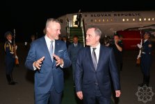 Slovak President Peter Pellegrini embarks on official visit to Azerbaijan (PHOTO)
