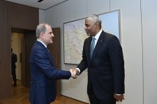 Azerbaijan's FM Bayramov meets WCO secretary general (PHOTO)