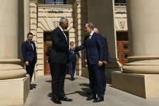 Azerbaijan's FM Bayramov meets WCO secretary general (PHOTO)