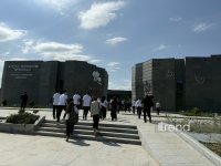 Shusha Global Media Forum participants visit Khojaly Genocide Memorial (PHOTO)