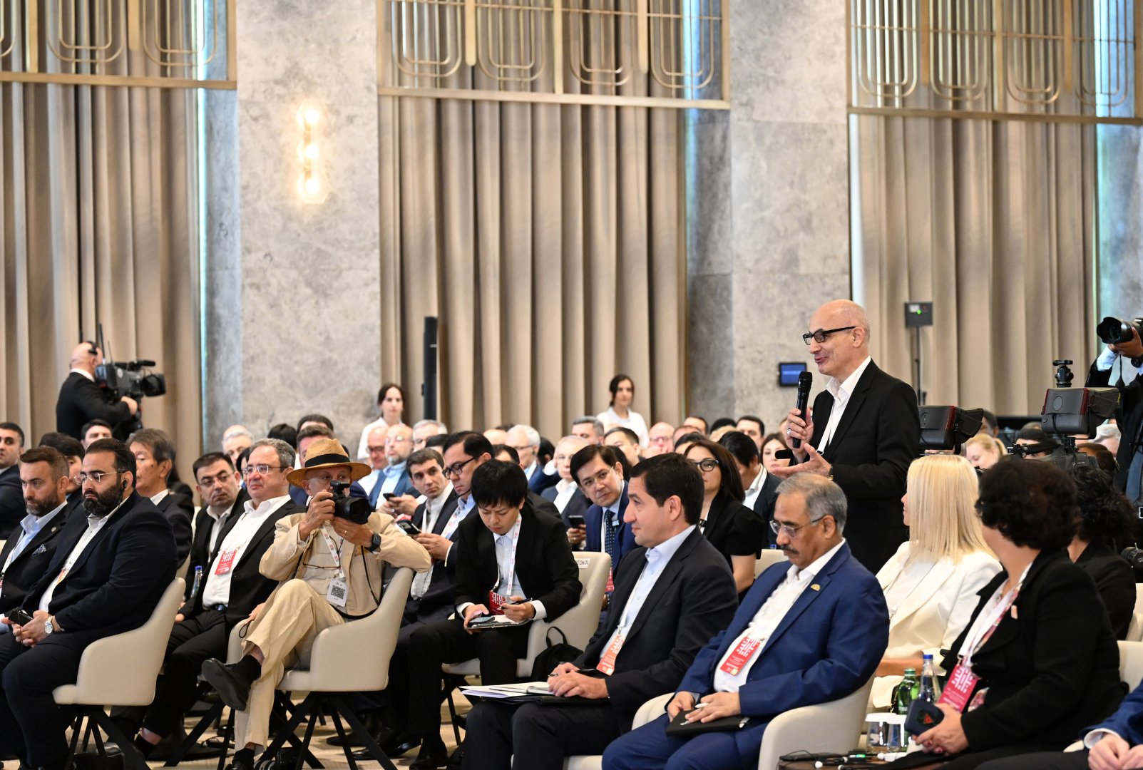 President Ilham Aliyev attends opening of 4th Shusha Global Media Forum (PHOTO)