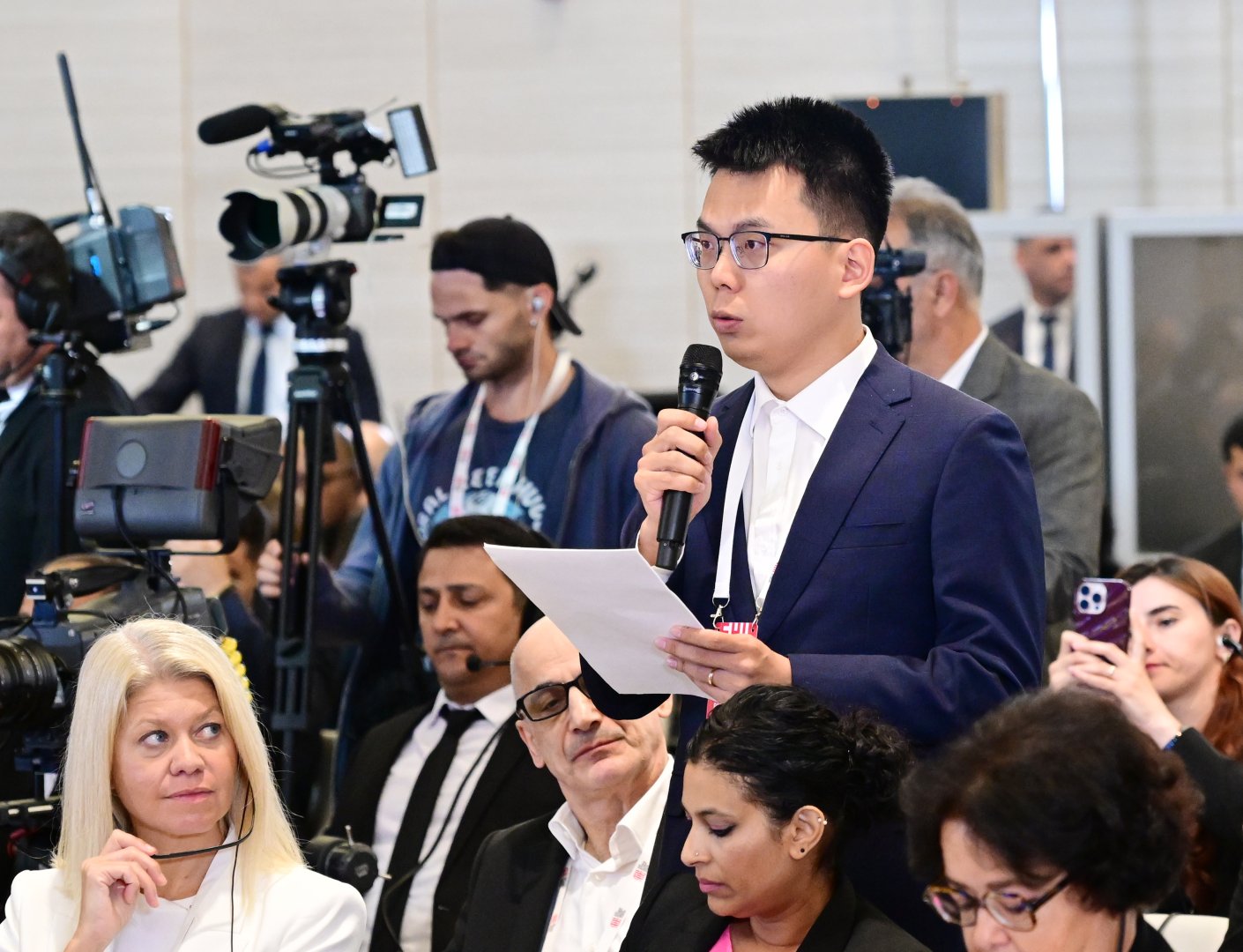 President Ilham Aliyev attends opening of 4th Shusha Global Media Forum (PHOTO)