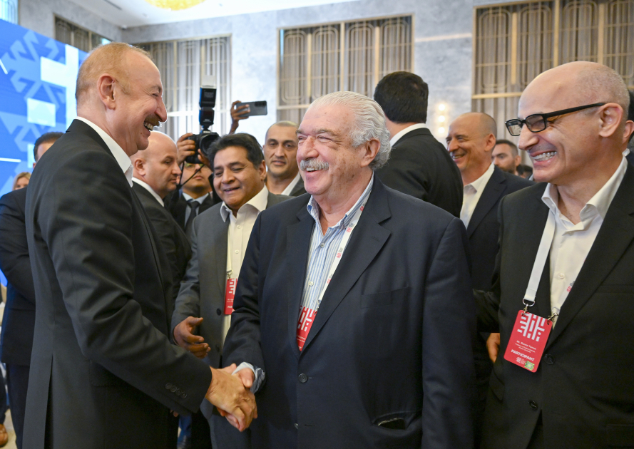 President Ilham Aliyev attends opening of 4th Shusha Global Media Forum (PHOTO)