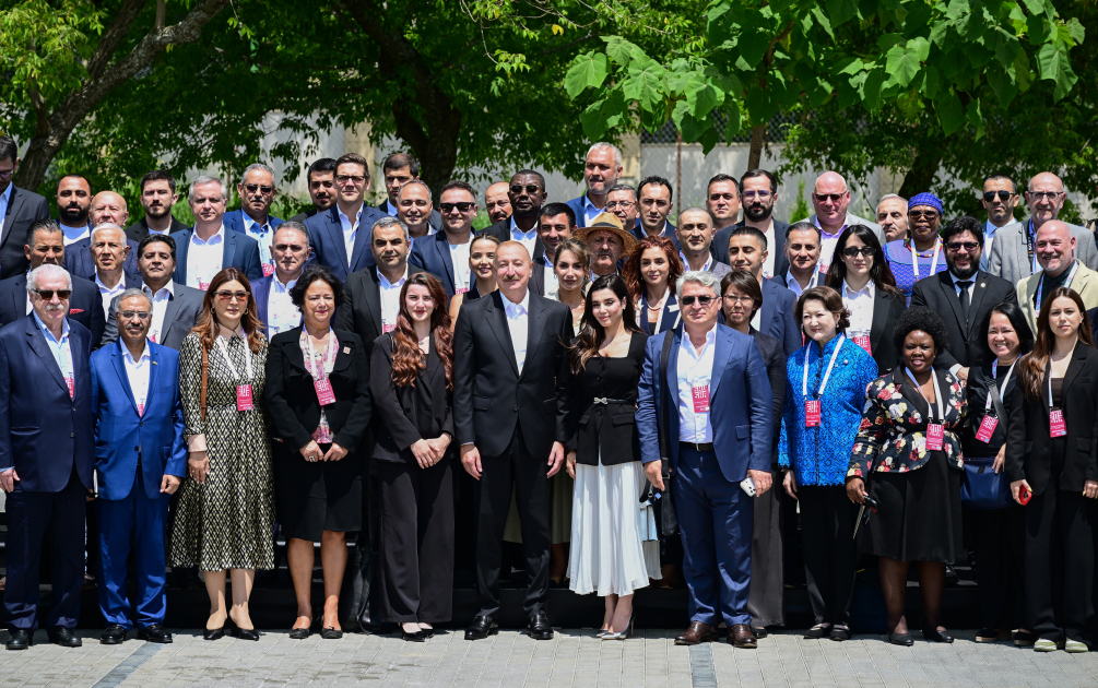 President Ilham Aliyev attends opening of 4th Shusha Global Media Forum (PHOTO)