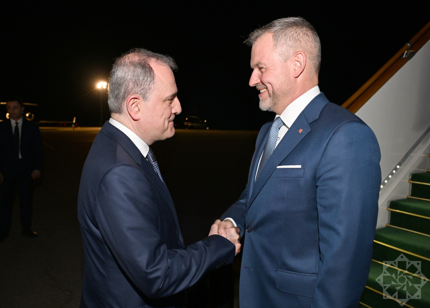 Slovak President Peter Pellegrini embarks on official visit to Azerbaijan (PHOTO)