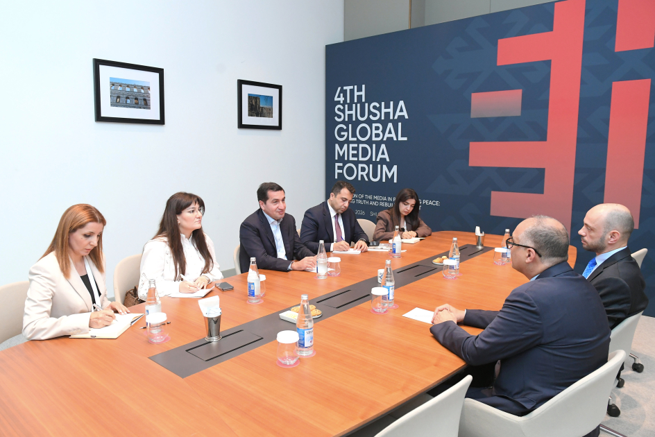 Presidential aide Hikmet Hajiyev meets with Turkish delegation in Shusha (PHOTO)