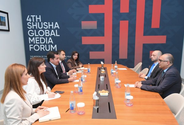 Presidential aide Hikmet Hajiyev meets with Turkish delegation in Shusha (PHOTO)