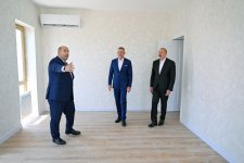 President Ilham Aliyev, President of Slovakia review construction progress in Bash Garvand village of Aghdam district (PHOTO)