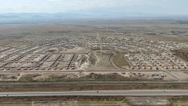 President Ilham Aliyev, President of Slovakia review construction progress in Bash Garvand village of Aghdam district (PHOTO)
