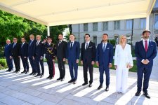 Shusha hosts official welcome ceremony for President of Slovakia (PHOTO)