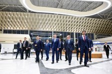 Slovak President departs Fuzuli Airport for Baku (PHOTO)