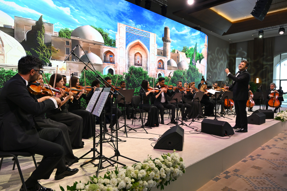 Official luncheon hosted in Khankendi on behalf of President Ilham Aliyev in honor of Slovak President (PHOTO)