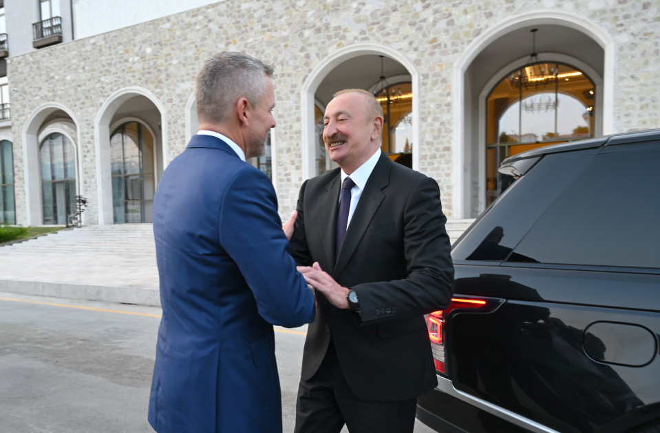Official luncheon hosted in Khankendi on behalf of President Ilham Aliyev in honor of Slovak President (PHOTO)