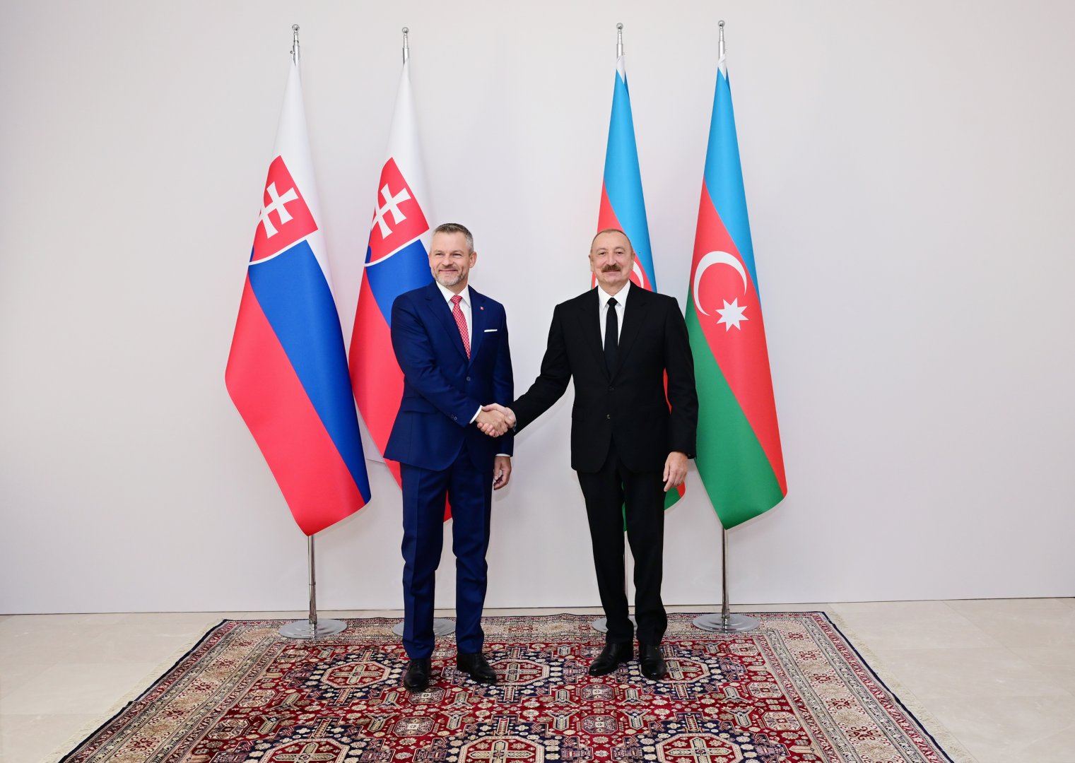 Shusha hosts official welcome ceremony for President of Slovakia (PHOTO)