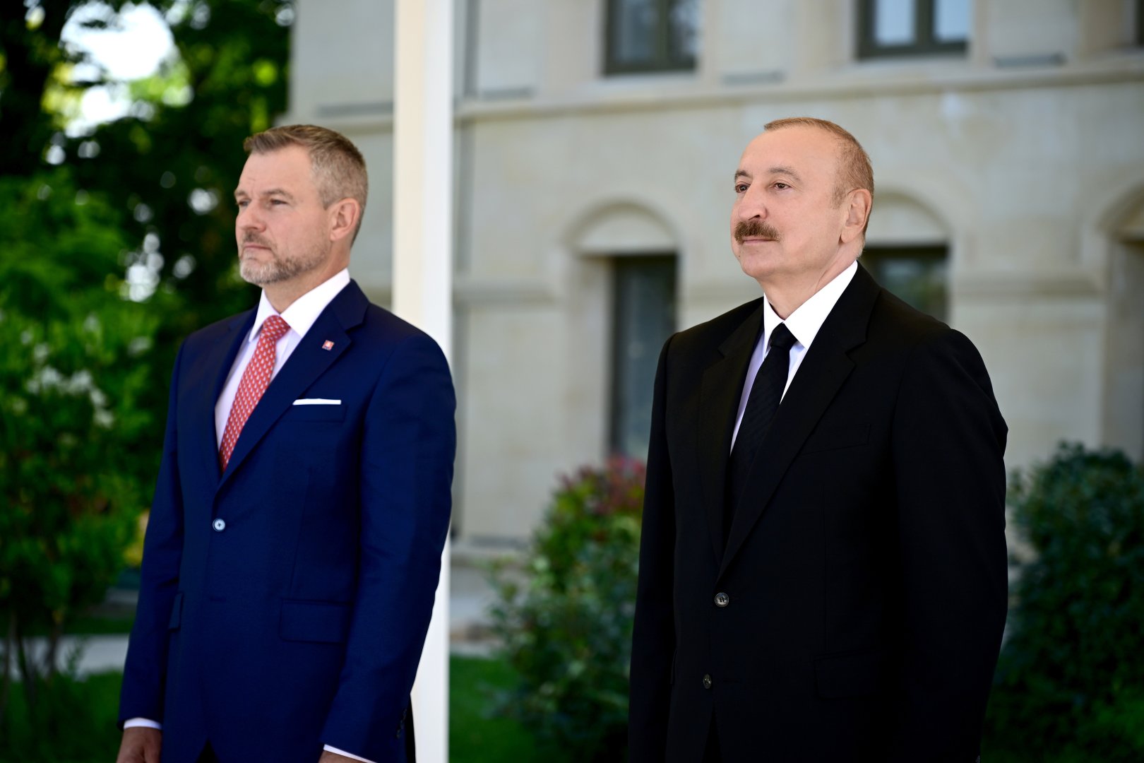 Shusha hosts official welcome ceremony for President of Slovakia (PHOTO)