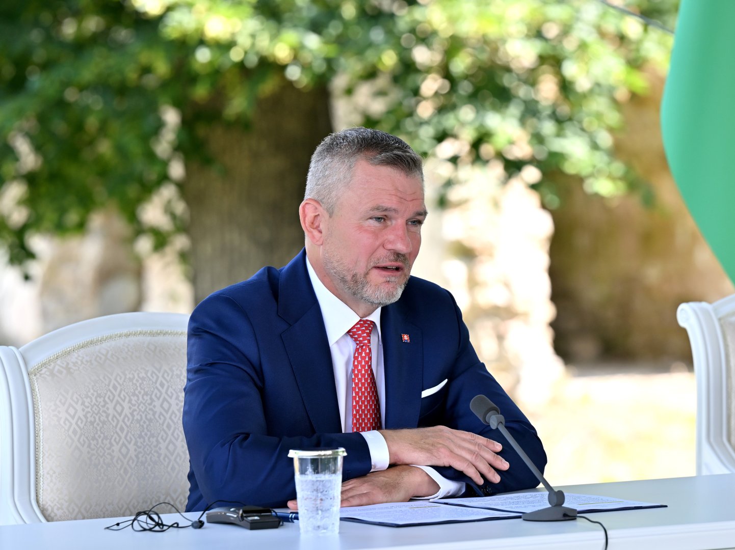 President Ilham Aliyev, President of Slovakia make press statements (PHOTO/VIDEO)
