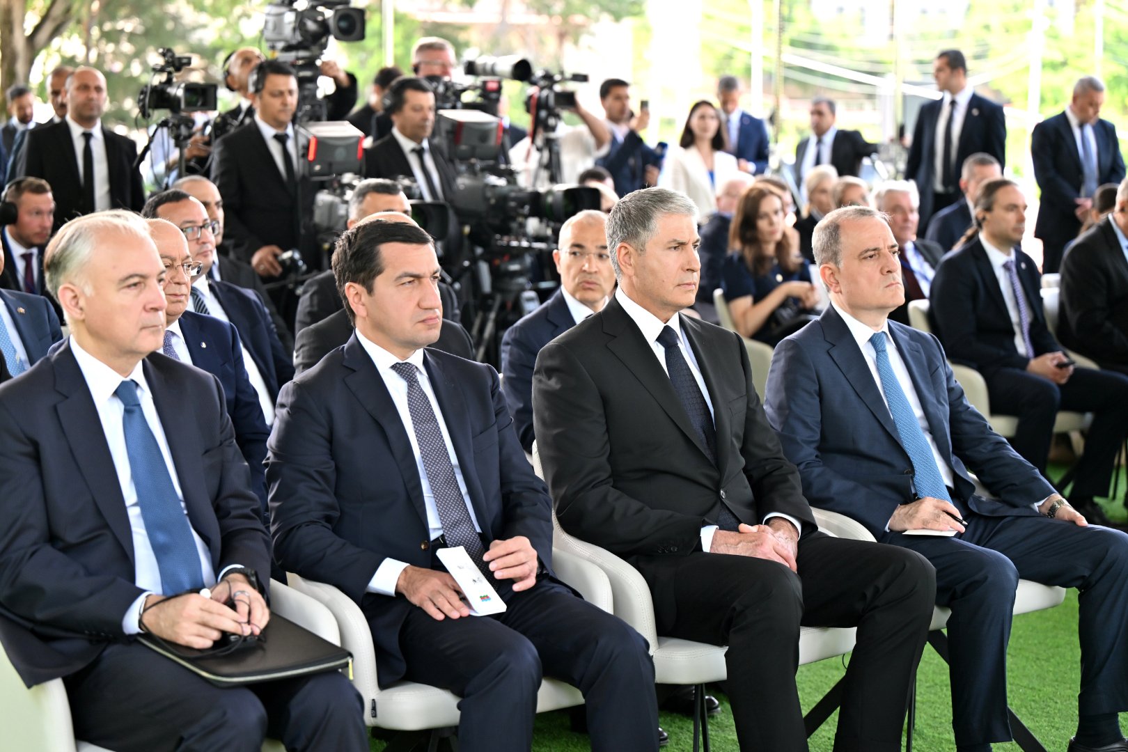President Ilham Aliyev, President of Slovakia make press statements (PHOTO/VIDEO)