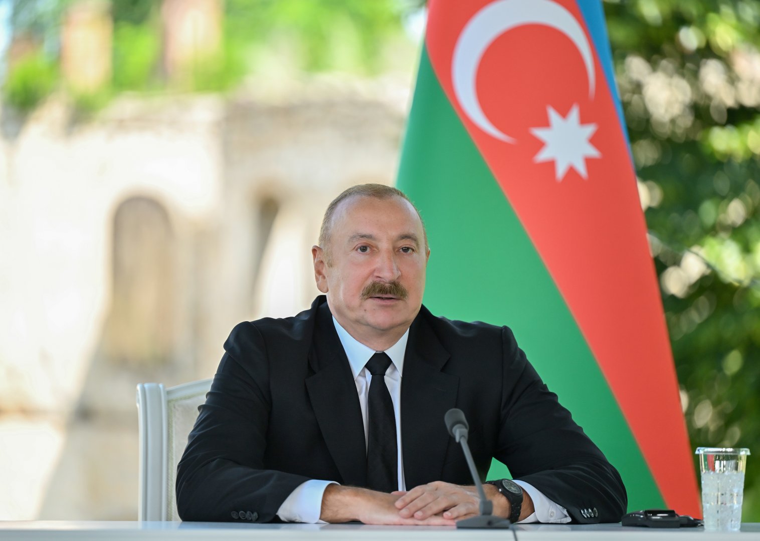 President Ilham Aliyev, President of Slovakia make press statements (PHOTO/VIDEO)