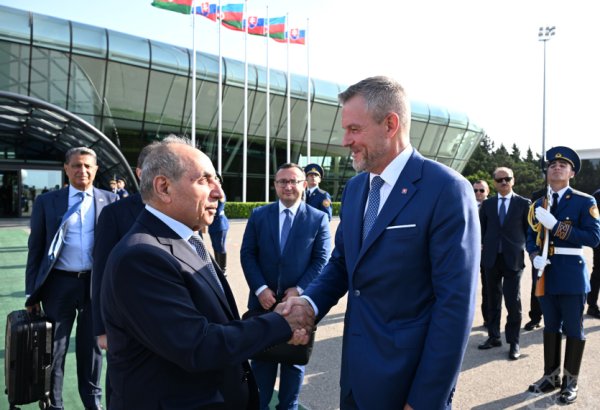 President of Slovakia concludes visit to Azerbaijan (PHOTO)