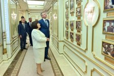 Azerbaijan’s Parliament Speaker meets with President of Slovakia (PHOTO)
