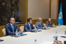 Azerbaijan's energy minister meets OPEC secretary general in Baku (PHOTO)