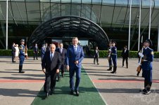 President of Slovakia concludes visit to Azerbaijan (PHOTO)