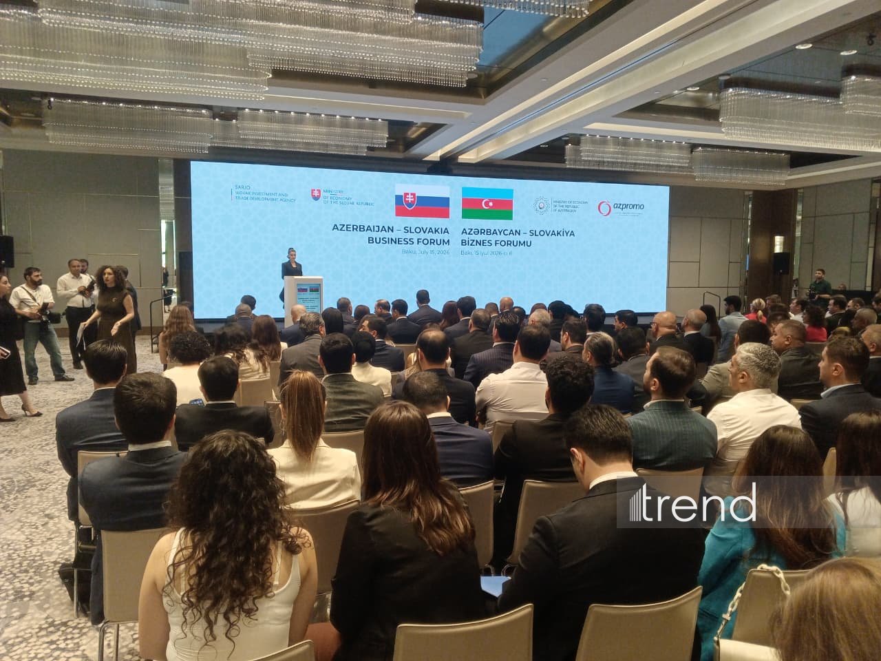 Baku hosts Azerbaijan-Slovakia joint business forum (PHOTO)