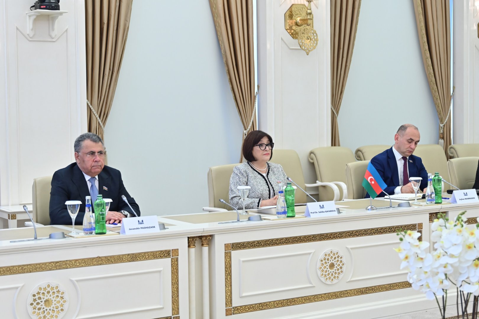 Speaker of Azerbaijani Parliament meets Prime Minister of Palestine (PHOTO)